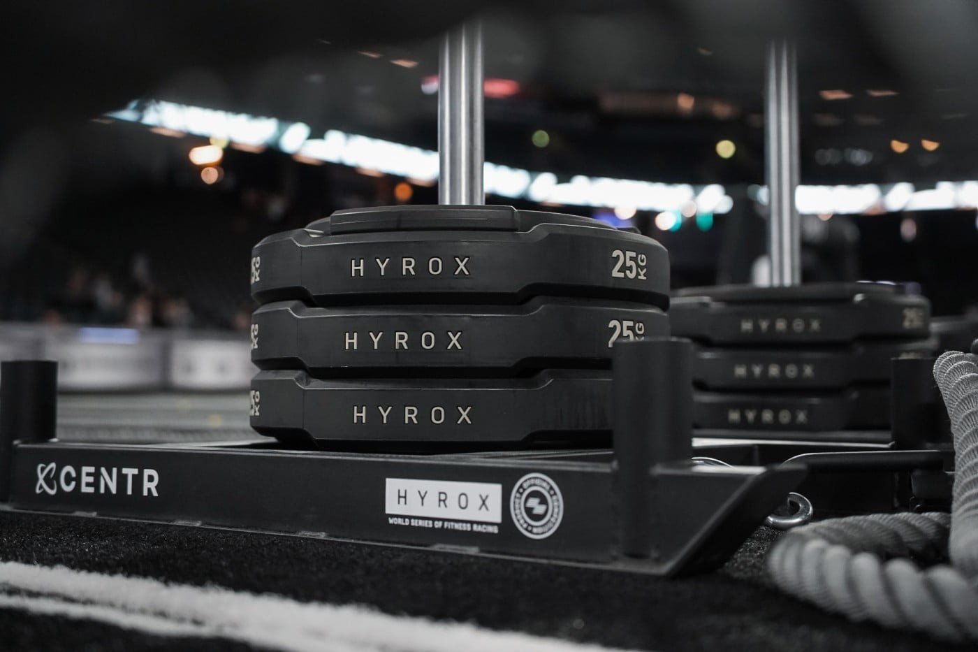 HYROXのスレッドとウェイト。Infrontの取引発表に掲載。